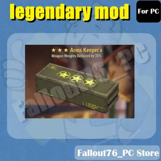  Arms keeper legendary mod box