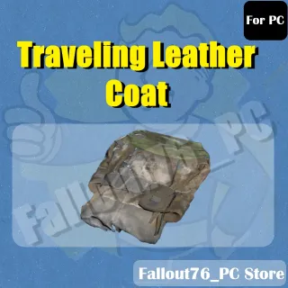 Traveling Leather Coat