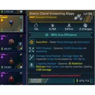 Modded Grenade Ordnance