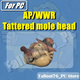 AP WWR Tattered mole head