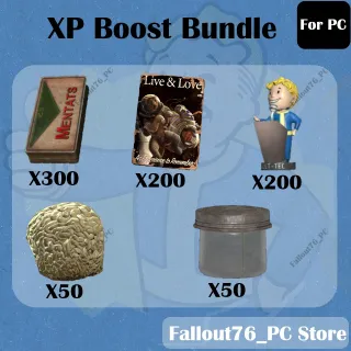 Fallout76 XP Boost Bundle (For PC)