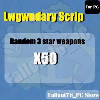 [PC] [weapons] Legendary Scrip 