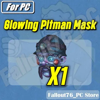 Glowing pitman mask