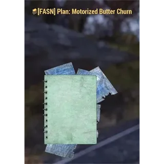 plan: Motorized Butter Churn