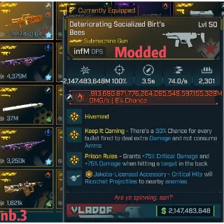 Modded Deteriorating Socialized Birt's Bees