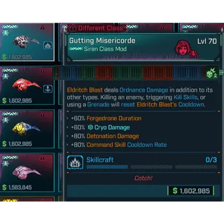 LV.70 Modded Vex Class mod | PC/XBOX/PS 