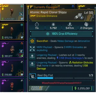 Modded Grenade Ordnance