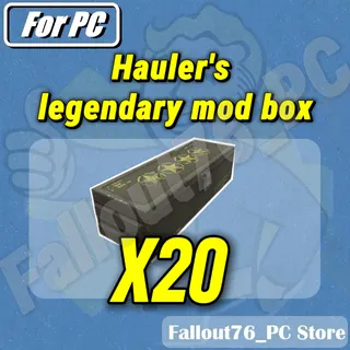 Hauler's Legendary mod box X20
