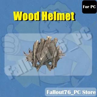 Wood Helmet