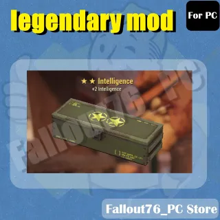  Intelligence legendary mod box