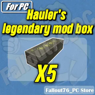 Hauler's Legendary mod box X5