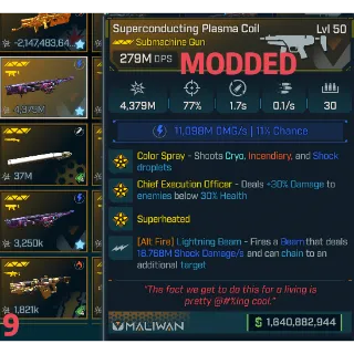 Modded Superconducting Plasma Coil