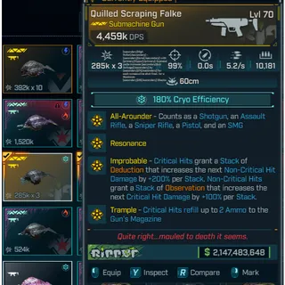 LV.70 Modded Submachine Gun | PC/XBOX/PS 