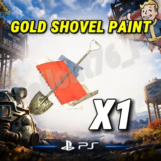 GOLD SHOVEL PAINT