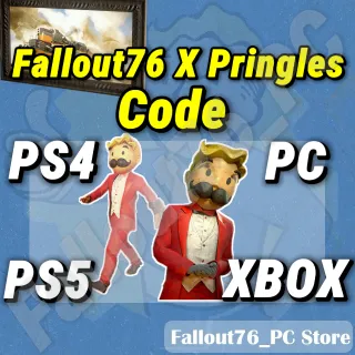 FALLOUT 76 X PRINGLES code 