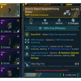Modded Grenade Ordnance