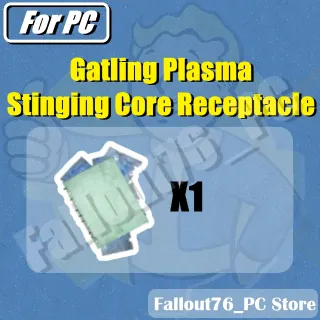 Plan: Gatling Plasma Stinging Core Receptacle