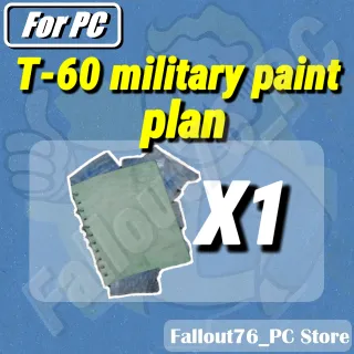 T-60 military paint plan