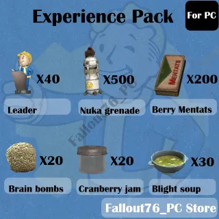 Experience Pack ( For PC )