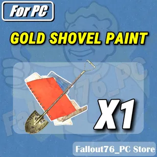 GOLD SHOVEL PAINT