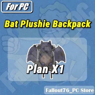 Bat Plushie Backpack