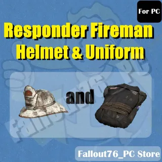 Responder fireman set