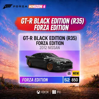 FORZA HORIZON 6 | GT-R BLACK EDITION (R35)FORZA EDITION | Xbox/pc/steam/game pass