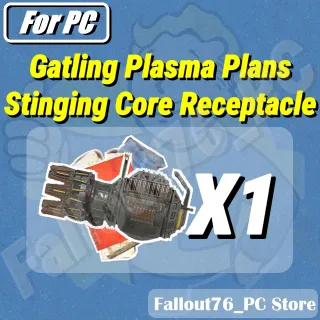 Plan: Gatling Plasma Stinging Core Receptacle