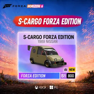 FORZA HORIZON 6 | S-CARGO FORZA EDITION | Xbox/pc/steam/game pass