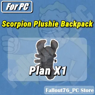 Scorpion Plushie Backpack
