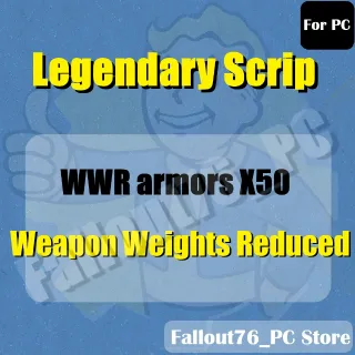 WWR Legendary Scrip (For PC)