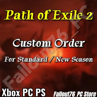 Path of Exile 2 Custom order