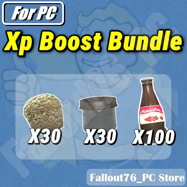 Xp Boost Video Games XP Boost Bundle - Fallout 76 Game Item - Gameflip