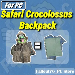 Safari Crocolossus Backpack  