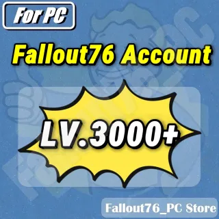 fallout76 Account lv.3000+