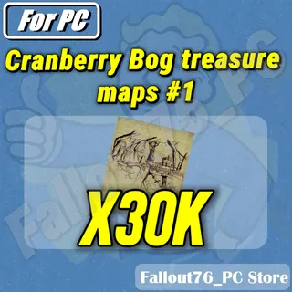 Cranberry Bog treasure maps #1