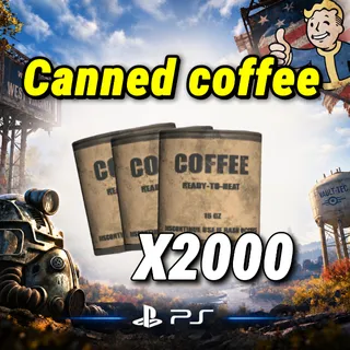 Canned coffee X2000