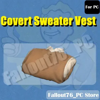 Covert Sweater Vest