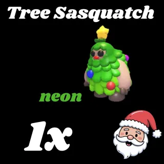 Tree Sasquatch neon 1X -ADOPT ME 