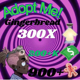 AGE UP POTIONS AND BUCKS AND GINGERBREAD -ADOPT ME 