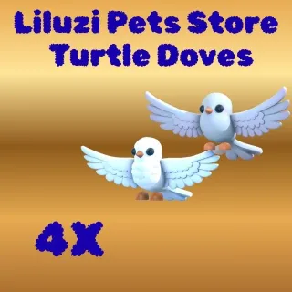 TURTLE DOVES 4X -ADOPT ME 