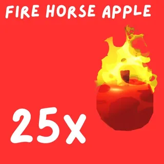 Fire horse apple 25x-Adopt Me