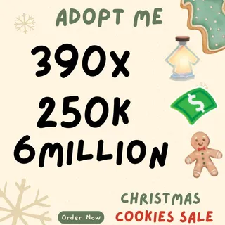 AGE UP POTIONS AND BUCKS AND GINGERBREAD -ADOPT ME 