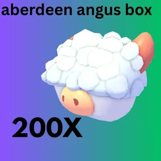ABERDEEN ANGUS BOX 200X -ADOPT ME 