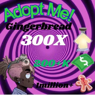 AGE UP POTIONS AND BUCKS AND GINGERBREAD -ADOPT ME 