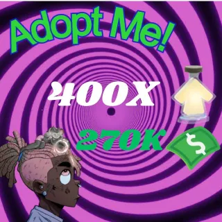 AGE UP POTIONS AND BUCKS -ADOPT ME 
