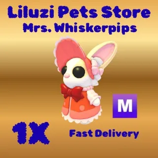 mrs.whiskerpips mega 1X -ADOPT ME 