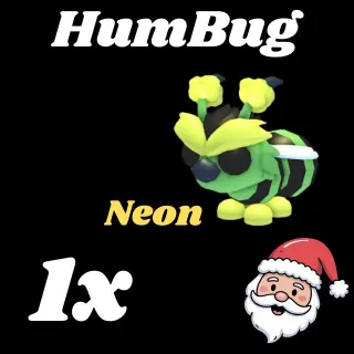 HumBug neon 1X -ADOPT ME 
