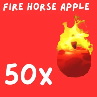 Fire horse apple 50x-Adopt Me