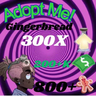 AGE UP POTIONS AND BUCKS AND GINGERBREAD -ADOPT ME 